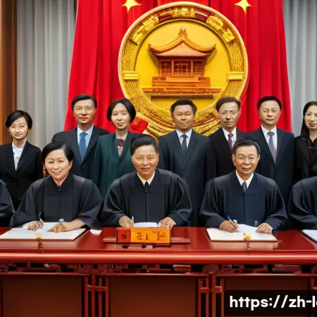 행정법상 공권과 공의무 - A detailed courtroom scene showcasing the process of administrative litigation in contemporary China...