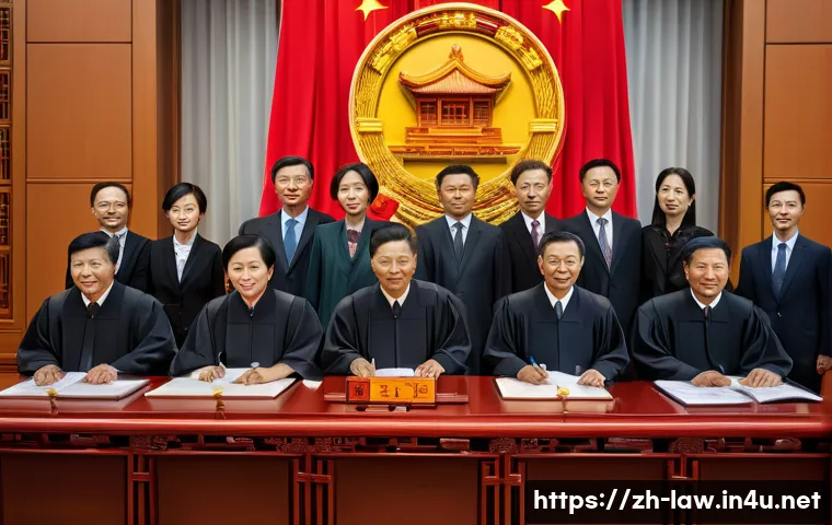 행정법상 공권과 공의무 - A detailed courtroom scene showcasing the process of administrative litigation in contemporary China...